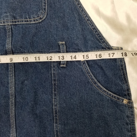 Overall dress Vintage Forever 21 Denim Womans sz L - Picture 3 of 6